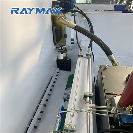 Frână de presă hidraulică CNC de bună calitate, 3 axe, 200 de tone, 3200 mm, cu control CNC Delem DA52s cu siguranță laser pe axa X Y1 Y2