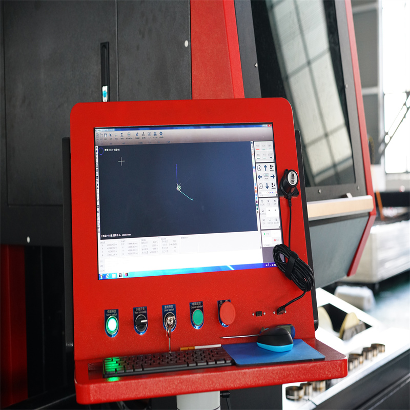 Mașini de tăiat cu laser cu fibre CNC de 1kw 2kw 3kw 6kw pentru tablă din oțel inoxidabil
