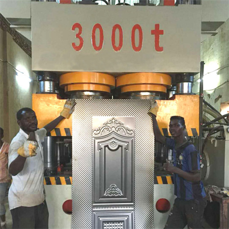 Masă de lucru mobilă electrică 100 de tone mașină de presă hidraulică manuală cu două coloane