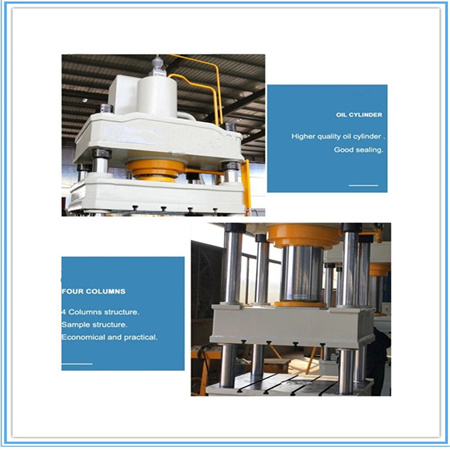 Cadru H 50 63 100 150 200 250 315 de tone mașină hidraulică de presare pentru atelier de lucru pentru fabricație din China tip șurub metalic