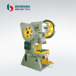 Presă mecanică din seria J23, de la 250 la 10 tone, pentru perforarea găurilor metalice