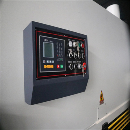 Mașină de forfecare ghilotină hidraulică pentru realizarea de forfecare a plăcilor metalice cu sistemul E21