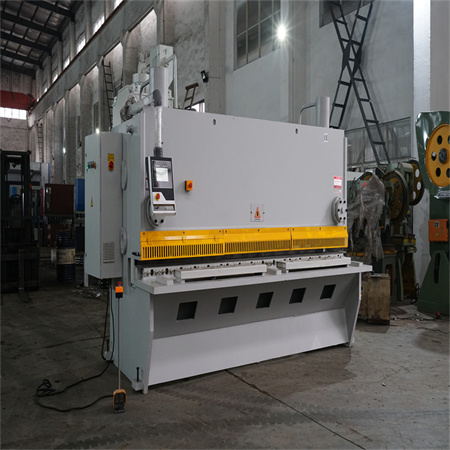 China Preț bun de 3m 6m 8m plăci metalice plăci de oțel tăiat mașină de forfecare ghilotină de tip poarta hidraulică CNC