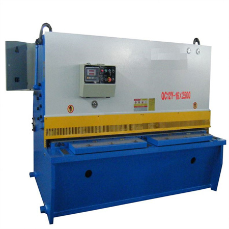 Stabilitate și standard industrial QC11Y Mașină de forfecare cu ghilotină hidraulică CNC, mașină de forfecare