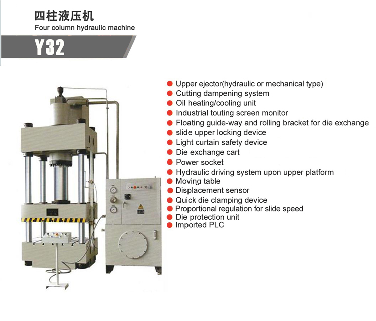 Presă hidraulică CNC 100 de tone mașină de presă hidraulică cu ambutisare adâncă pentru oțel inoxidabil